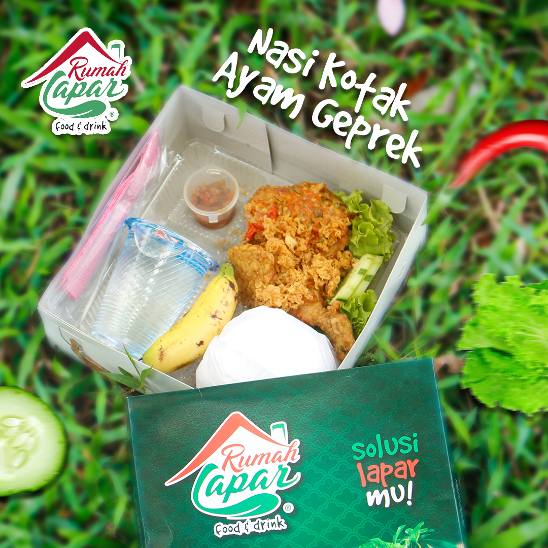 Nasi Kotak Ayam Geprek