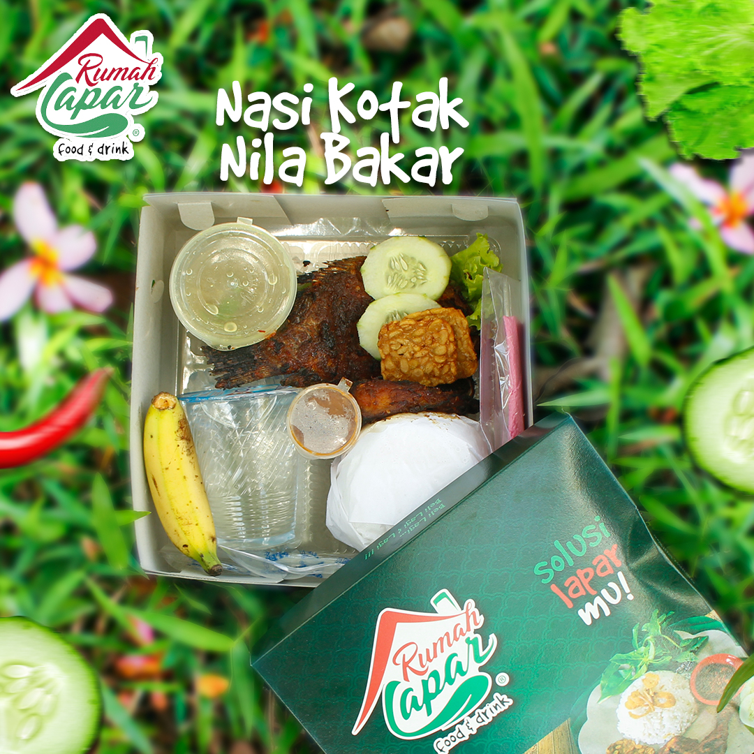 Nasi Kotak Nilai Bakar